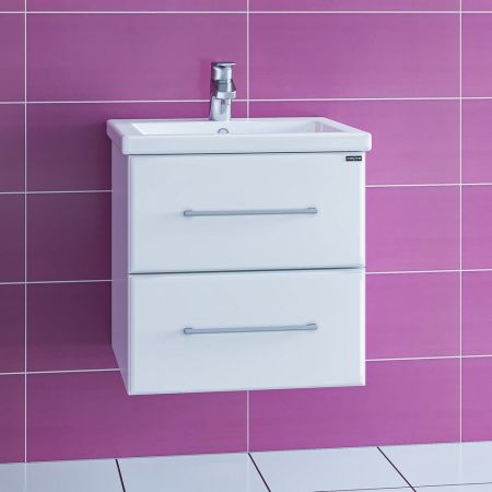 Тумба для умыв. "Омега-50" 2 ящ. подвес. (ум. Фостер 50), артикул 207035