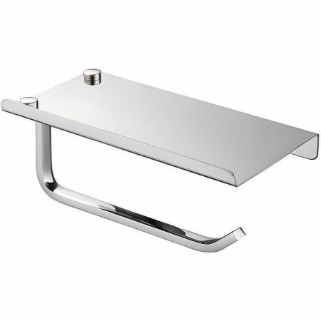 Держатель для туалетной бумаги с полочкой Haiba HB330, хром, артикул HB330