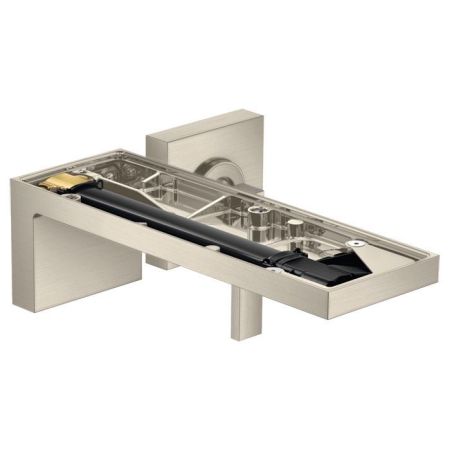 AX MyEdition Смеситель для раковины, настенный, б для п.,  , цвет шлифованный никель, артикул 47062820