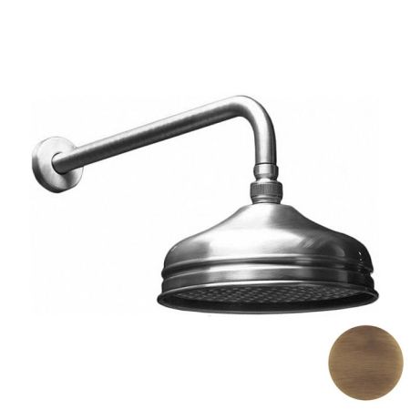 HUBER Shower Верхний душ D210 мм Easy Clean без держателя, цвет бронза, артикул 05.SO.19.BA