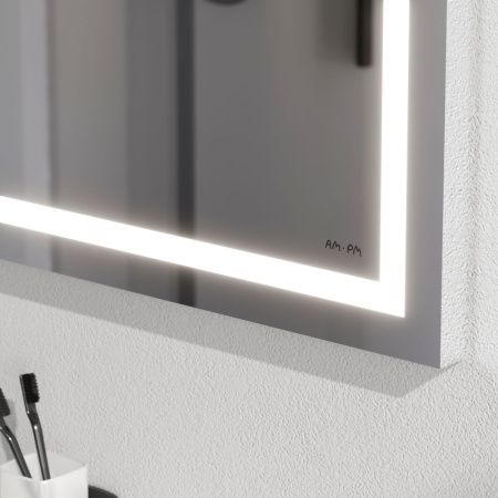 M91AMOX1001WG Универсальное зеркало настенное с контурной LED-подсветкой, 100 см M91AMOX1001WG Универсальное зеркало настенное с контурной LED-подсветкой, 100 см