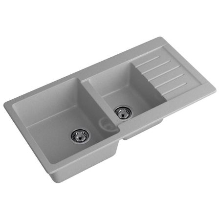 Кухонная мойка GranFest PRACTIK 980KL, серый, артикул P-980KL серый