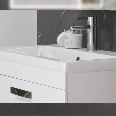 Тумба под раковину подвесная Velvex Estea tp.EST.MOD.80.1Y, 80 см, артикул tp.EST.MOD.80.1Y