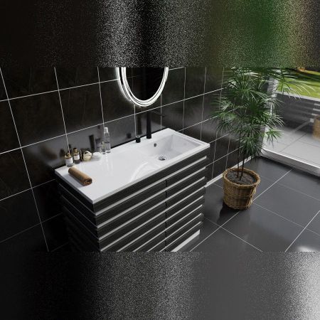 Раковина над стиральной машиной Maretti UM13SM93-844, белая, артикул UM13SM93-844