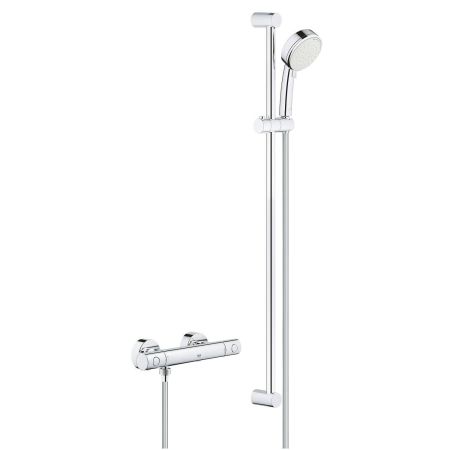 Термостат для душа GROHE Grohtherm 800 Cosmopolitan + Душевой гарнитур Tempesta Cosmopolitan, хром (34769000), артикул 34769000