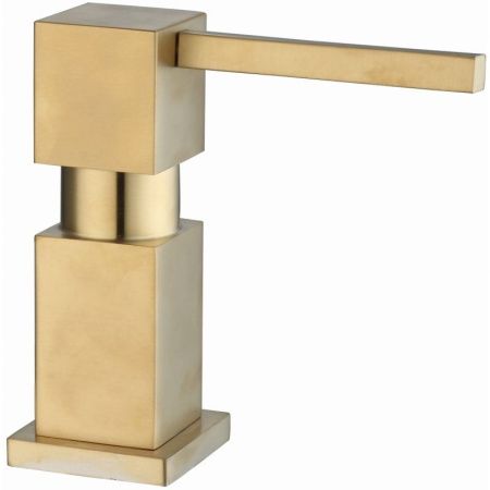 Дозатор для жидкого мыла, квадратный, SSA-013 Gold Дозатор для жидкого мыла, квадратный, SSA-013 Gold