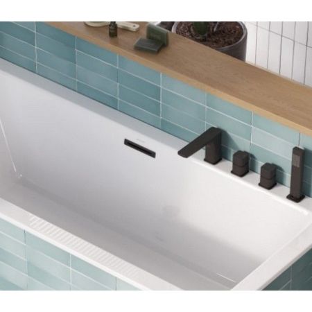 Слив-перелив EXCELLENT Heaven ARIN.FLOW.BL (черный мат), артикул ARIN.FLOW.BL