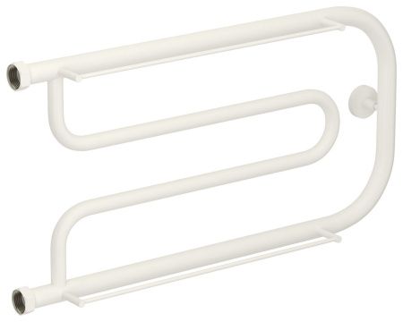 Полотенцесушитель водяной "Гусли+" 2П 320х650 Н. Г. 1" (Матовый Белый)