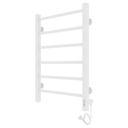 Полотенцесушитель электро "Феличия ЧК6 400х600", белый муар, правый, артикул 73207588