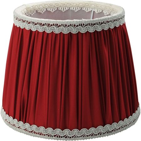 Абажур для светильника Migliore Complementi 680.10 Бордовый Серебро, артикул ML.COM-50.680.10