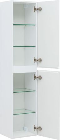 Пенал Aquanet Эмбер 35 белый матовый