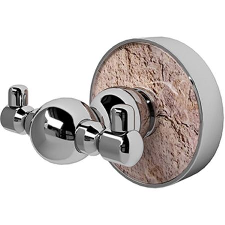 Двойной крючок WasserKRAFT Nau K-7723D Хром, артикул K-7723D