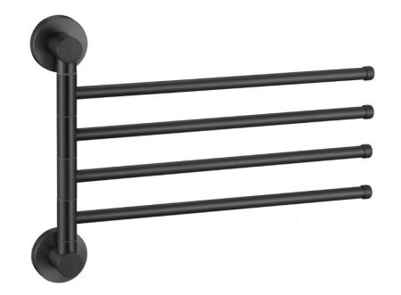 Полотенцедержатель Savol S-005604H, черный, артикул S-005604H