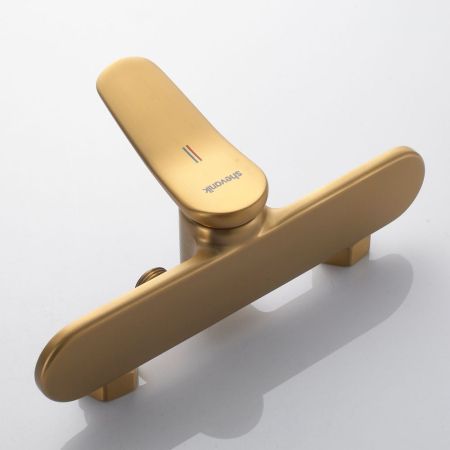 Смеситель для душа Shevanik S4716G, золотой сатин