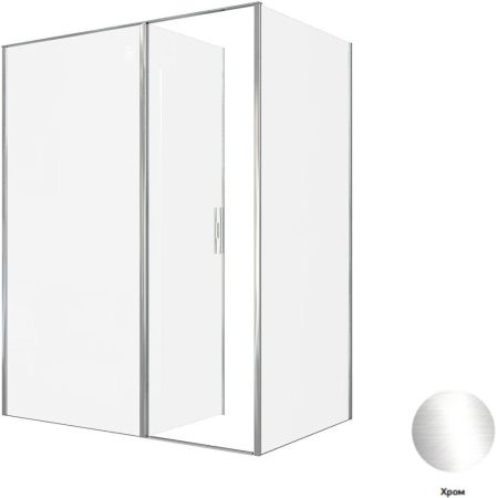 Душевой уголок Allen Brau Priority 160x100 3.31037.00 + 3.31046.00 хром, артикул 3.31037.00 + 3.31046.00