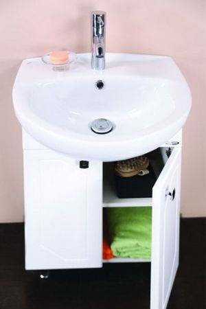 Тумба под раковину Onika Канны 50 Белая, артикул 105003