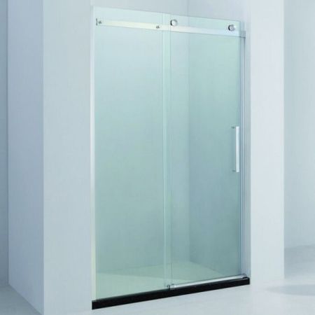 Душевая дверь Black&White Stellar Wind S218-1000х1950 профиль Хром стекло прозрачное