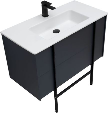 Тумба под раковину Allen Brau Reality 90 1.32006.AM антрацит матовый, артикул 1.32006.AM