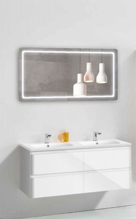 Тумба под раковину Vincea Alba VMC-1A120LW подвесная L.White, артикул VMC-1A120LW