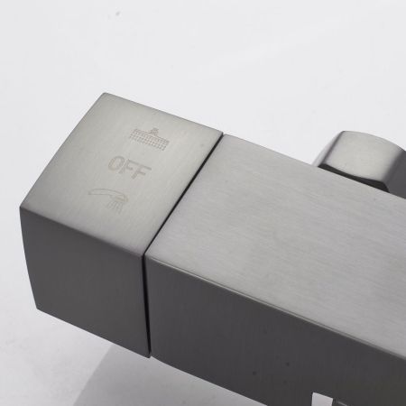 Душевая система Shevanik S8936T, оружейная сталь, артикул S8936T