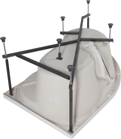 Акриловая ванна Aquanet Graciosa 150x90 L (с каркасом), артикул 00205325