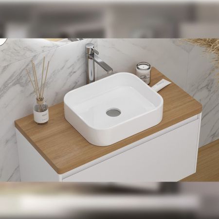 Столешница Velvex Klaufs 90 без отверстий, Invisible Line, артикул st.KLA.90 дуб французский