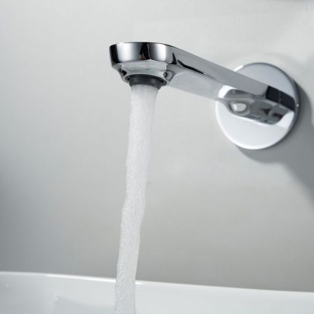 Смеситель для раковины встраиваемый Shevanik S4341, хром