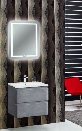 Тумба под раковину Vincea Roberta VMC-1R600MS подвесная Stone, артикул VMC-1R600MS