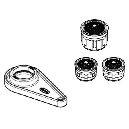 Комплект встраиваемых аэраторов GROHE 5,7 л/мин (40532000), артикул 40532000