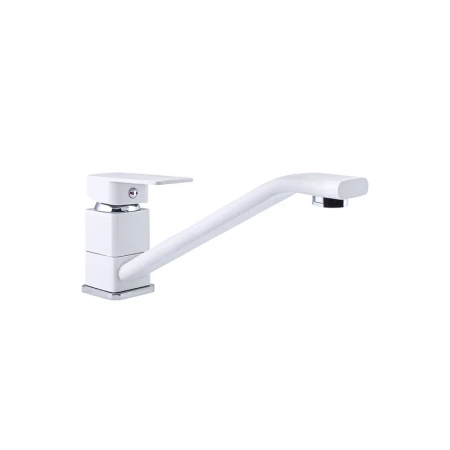 Смеситель для кухни Славен СЛ-ОД-Н2Б, белый