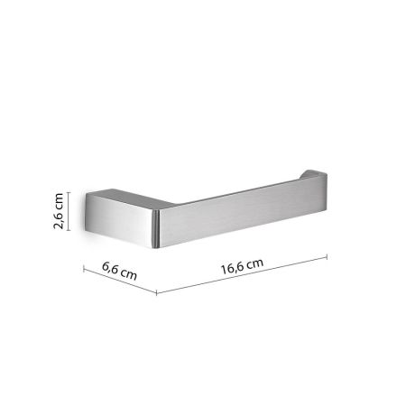 Gedy Pirenei, бумагодержатель, цвет зачищенный хром, артикул PI24(38)