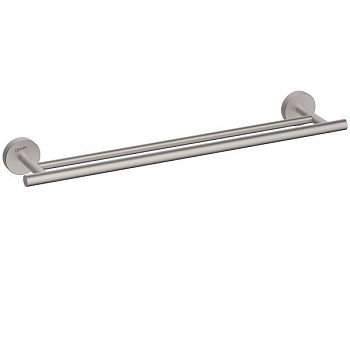 Полотенцедержатель Lemark BELUGA настенный, сталь, брашированный никель (LMA-8013S1-BN)