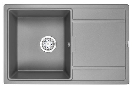 Кухонная мойка Granula 7804, АЛЮМИНИУМ, артикул 7804, АЛЮМИНИУМ