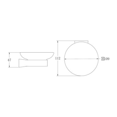 Мыльница BELZ B91202, оружейная сталь