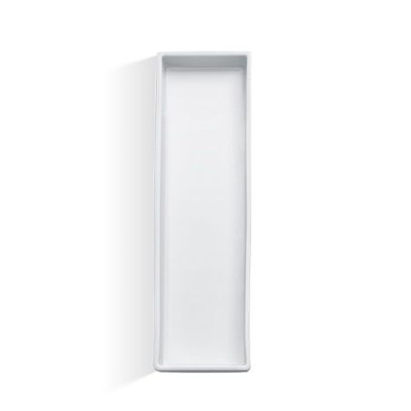 Лоток, Decor Walther, DW 619, ширина, мм-275, глубина, мм-80, высота, мм-25, материал-фарфор, цвет-белый, артикул 0804250