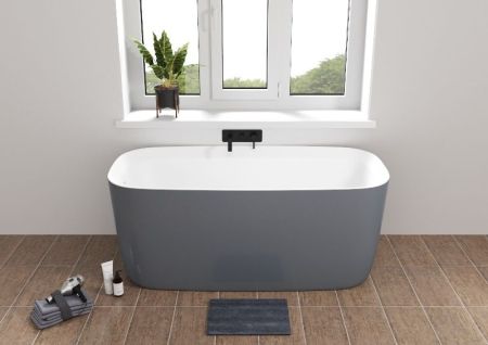 Акриловая ванна Allen Brau Infinity 3 170x78 2.21003.20/BGM, артикул 2.21003.20/BGM