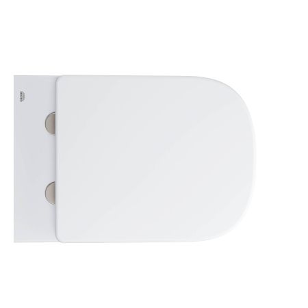 Унитаз напольный приставной безободковый GROHE Euro Ceramic (без сиденья), альпин-белый (39339000)