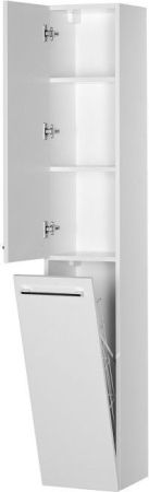 Шкаф-пенал De Aqua Тока 1S БК 30 L белый, артикул 00167358