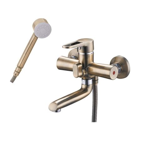 Смеситель для ванны G.Lauf NUD3-A045KT, бронза