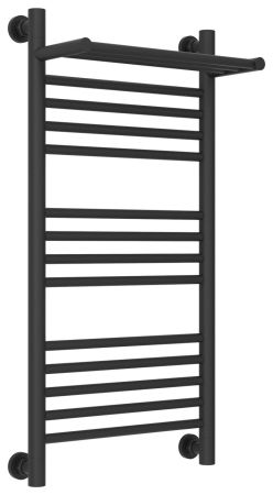 Полотенцесушитель водяной "БОГЕМА 1П +" 800х400 (МУАР Темный Титан (РЕ-64)), артикул 15-0223-8040