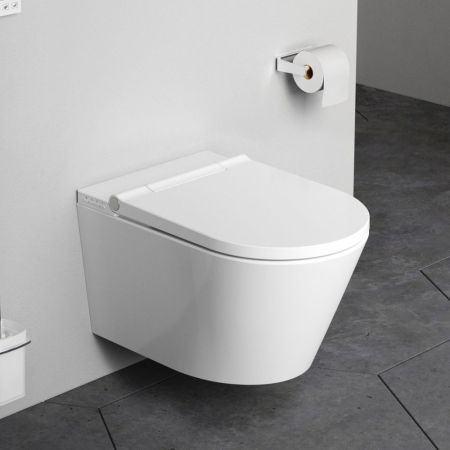 CCC501700SC Inspire подвесной унитаз с интегрированным электронным биде, артикул CCC501700SC