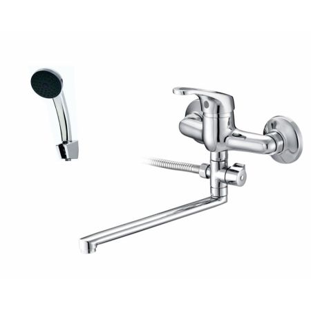 Смеситель для ванны D-Lin D140410, хром, артикул D140410