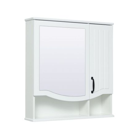 Зеркальный шкаф Runo белый Марсель 65 (00-00001202), артикул 00-00001202