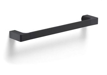 Gedy Pirenei, полотенцедержатель, длина 35 см, цвет черный матовый