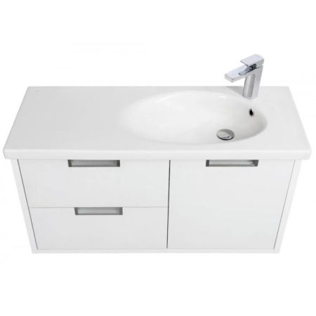 Тумба под раковину ROCA ETNA 96,4 857302806 (подвесная, белый глянец), шт