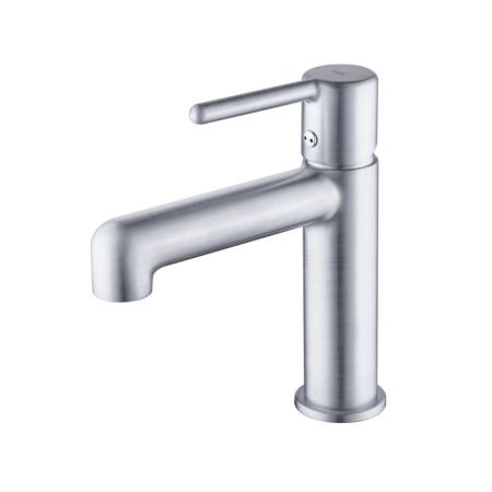 Смеситель для умывальника, хром матовый, Aiger, IDDIS (AIGBC00i01), артикул AIGBC00i01