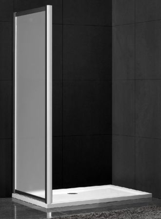 Душевая стенка Gemy A100M 100х190 профиль Хром стекло матовое