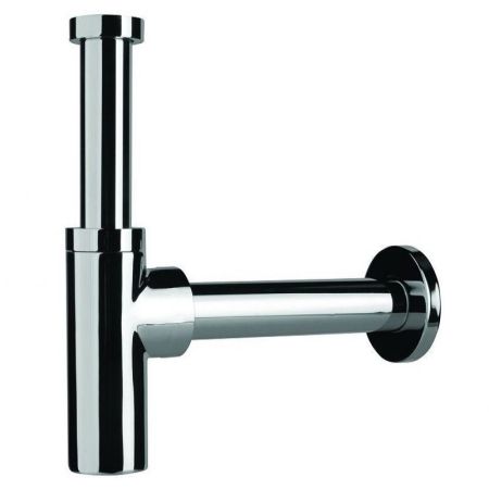 Сифон для умывальника 5/4 "круглая труба, латунь, артикул EMCR003