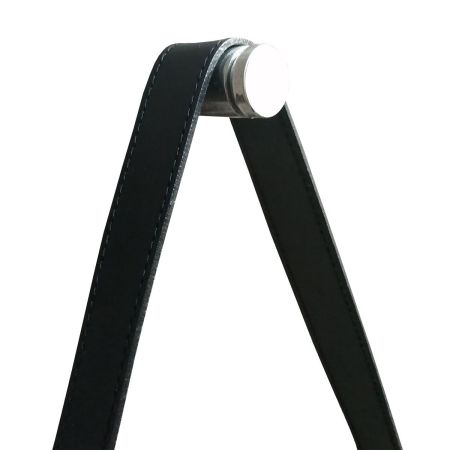 Зеркало VLM-2N600+ D610 с подсветкой на кожаном ремне, датчик на движение, цвет черный, артикул VLM-2N600+