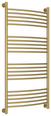 Полотенцесушитель водяной "Богема+" 1200х600 (Матовое ЗОЛОТО), артикул 032-0221-1260